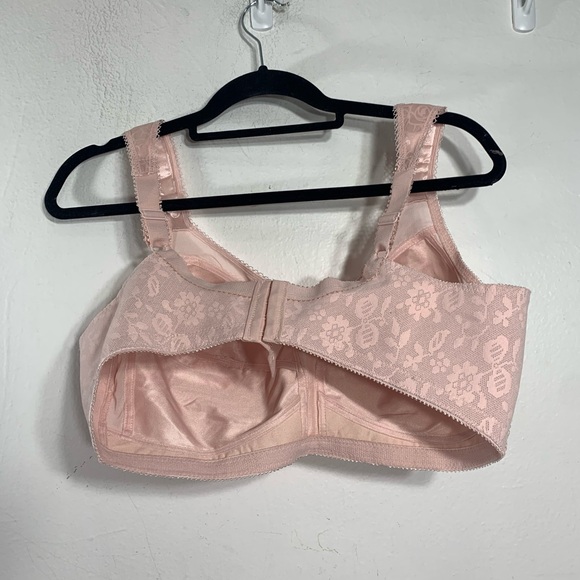 Playtex Ultimate Shoulder Comfort Bra Pink 42C New - Picture 6 of 6